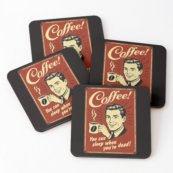Item preview, Coffee Man! You can sleep when you're dead! designed and sold by joztees.