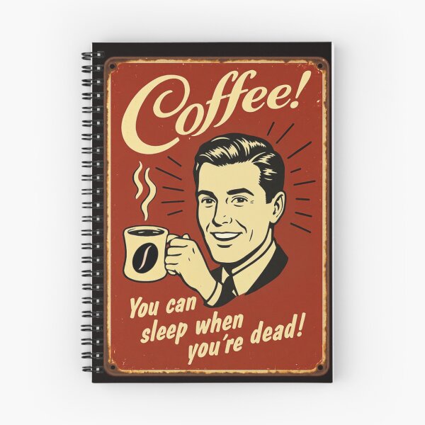 Item preview, Coffee Man! You can sleep when you're dead! designed and sold by joztees.