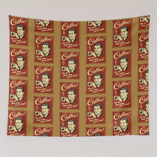 Item preview, Coffee Man! You can sleep when you're dead! designed and sold by joztees.