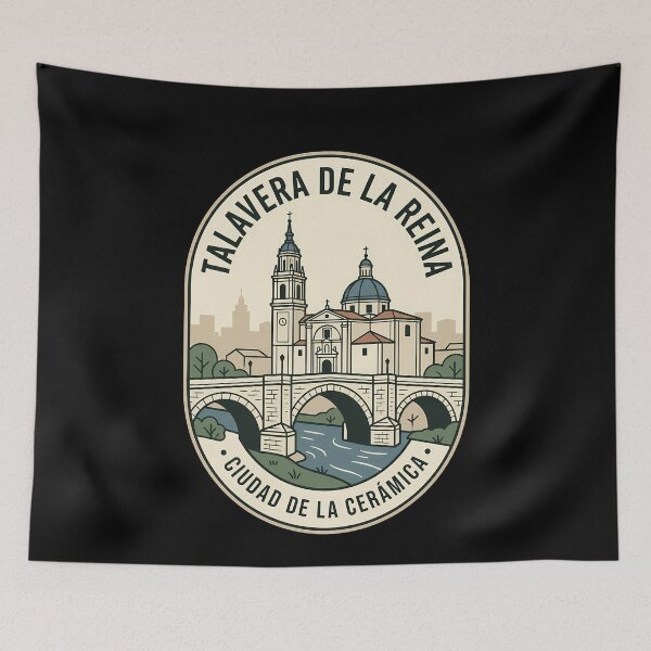 Item preview, Emblema de viaje vintage de Talavera de la Reina España designed and sold by k3rstman1.
