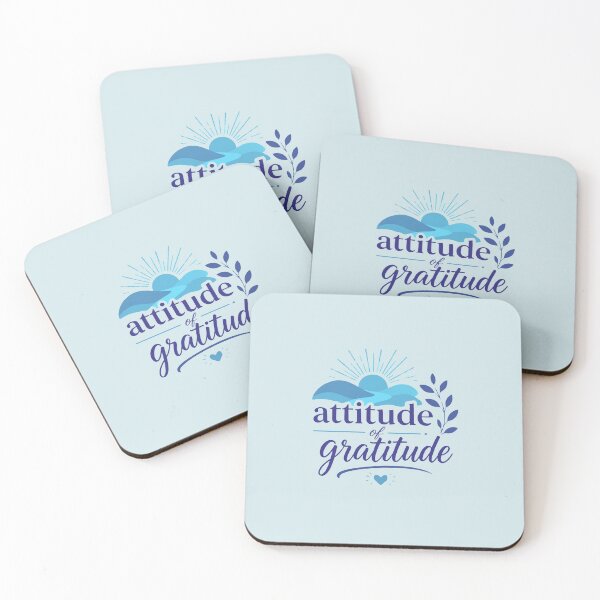 Item preview, Attitude of Gratitude Inspirational Recovery Design designed and sold by DailyPracticeShop.