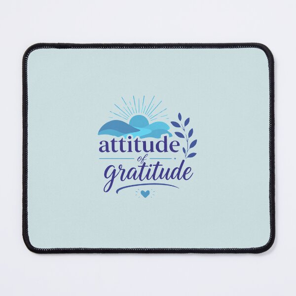Item preview, Attitude of Gratitude Inspirational Recovery Design designed and sold by DailyPracticeShop.