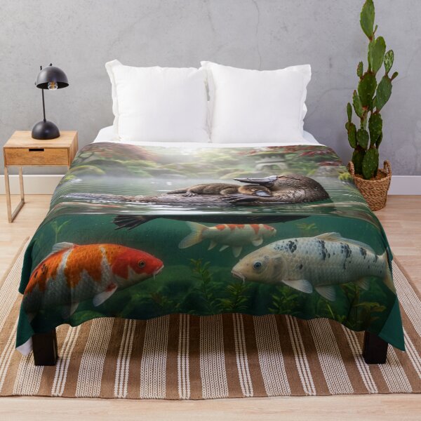 Item preview, Platypus Mom and Baby Nap in Koi Pond designed and sold by Tridentulus.