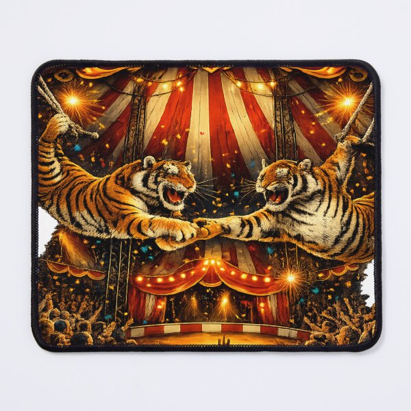 Item preview, Majestic tiger acrobat show designed and sold by urbanshop7.