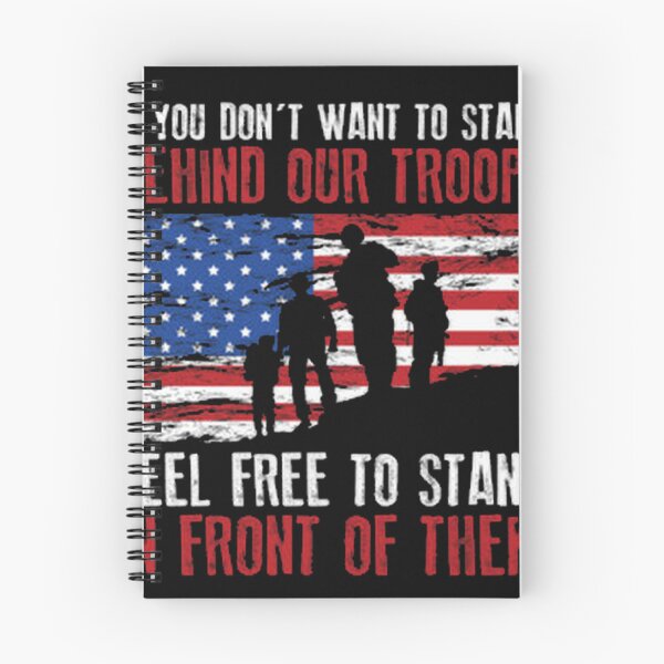 Item preview, Stand Behind Our Troops Usa designed and sold by ankhangdesigner.