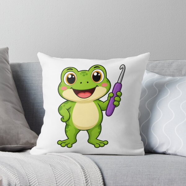 Item preview, Frog Crochet designed and sold by SherBearDesigns.