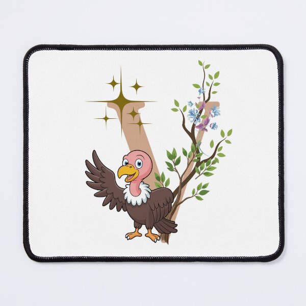 Item preview, Letter v vulture designed and sold by IvonneDesigns.