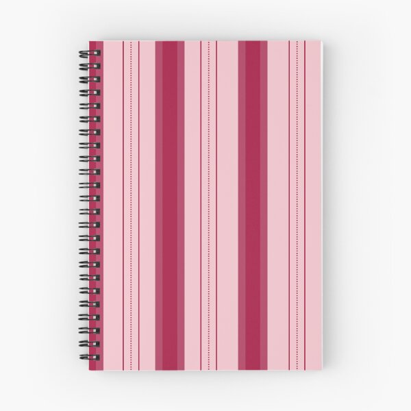 Item preview, Light Pink & Crimson Thick and Thin Stripes designed and sold by KSimpson838.