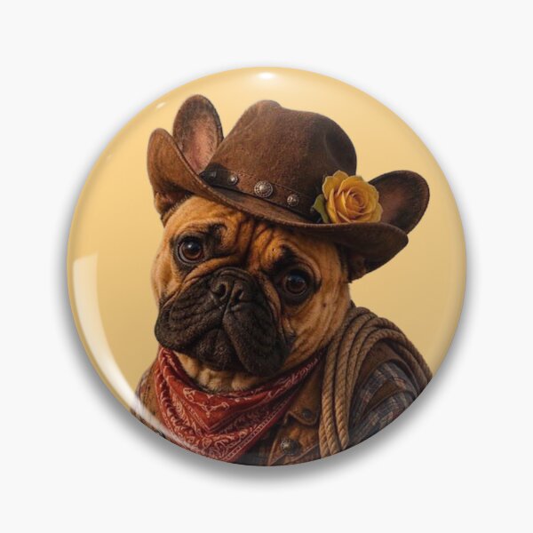 Item preview, FRENCH BULLDOG THE YELLOW ROSE OF TEXAS designed and sold by SmARTNiki.