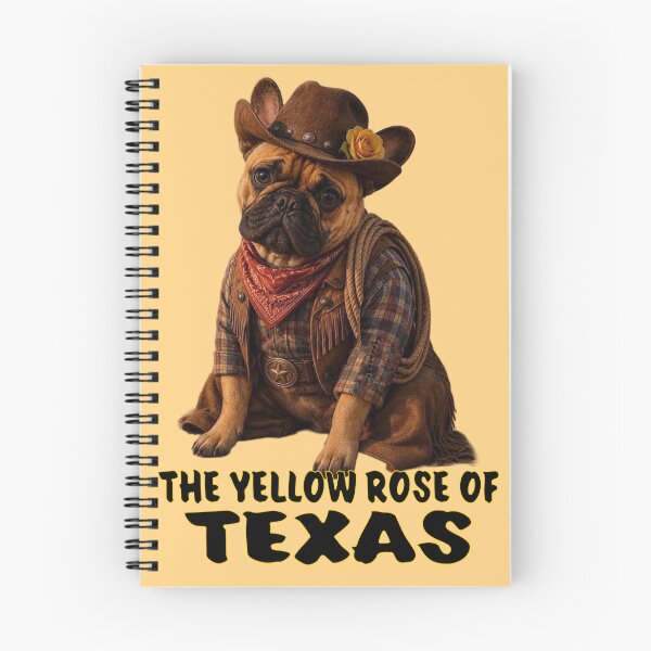 Item preview, FRENCH BULLDOG THE YELLOW ROSE OF TEXAS designed and sold by SmARTNiki.