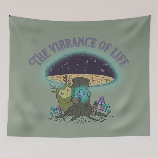 Item preview, The Vibrance of Life Celestial Forest Spirit designed and sold by LeshanArt.