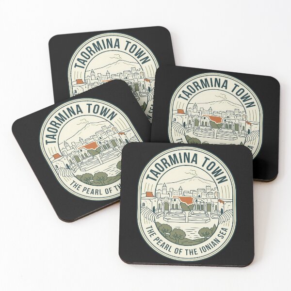 Item preview, Taormina Sicily Vintage Travel Emblem designed and sold by k3rstman1.