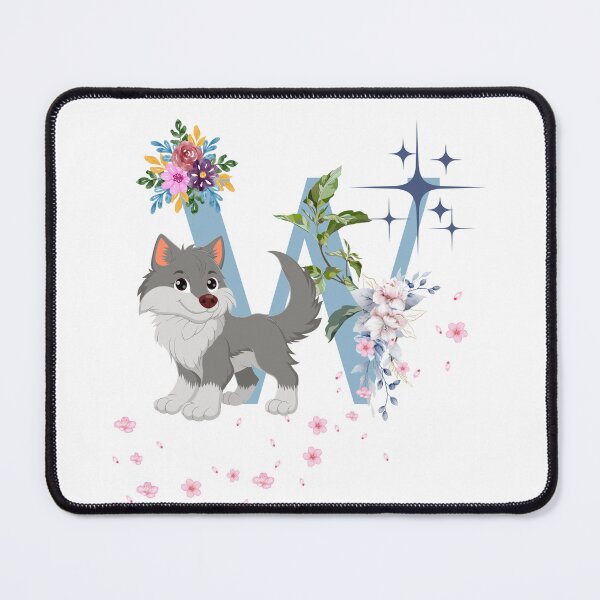 Item preview, Letter w wolf designed and sold by IvonneDesigns.