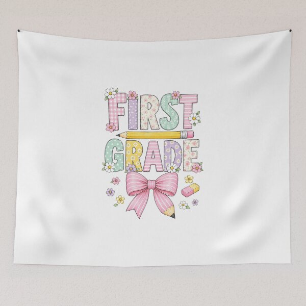 Item preview, Fourth 1st Grade,Teachers Flowers, Pencil Bow designed and sold by msmeylin.