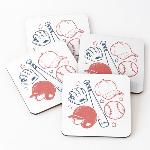 Item preview, Baseball Doodle Retro Minimalist Sports Love designed and sold by Moizento.