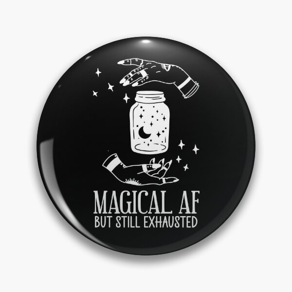 Item preview, Magical AF But Still Exhausted - Funny Witchy Celestial Jar designed and sold by the-Z3nith.