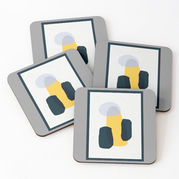 Item preview, Modern Organic Shapes Print designed and sold by VibeStoreMix.
