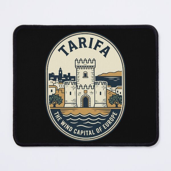 Item preview, Tarifa The Wind Capital Vintage Travel Emblem designed and sold by k3rstman1.