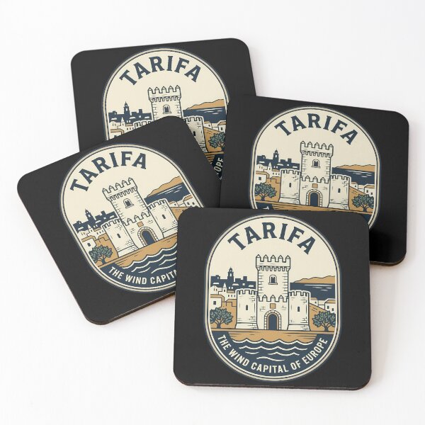 Item preview, Tarifa The Wind Capital Vintage Travel Emblem designed and sold by k3rstman1.