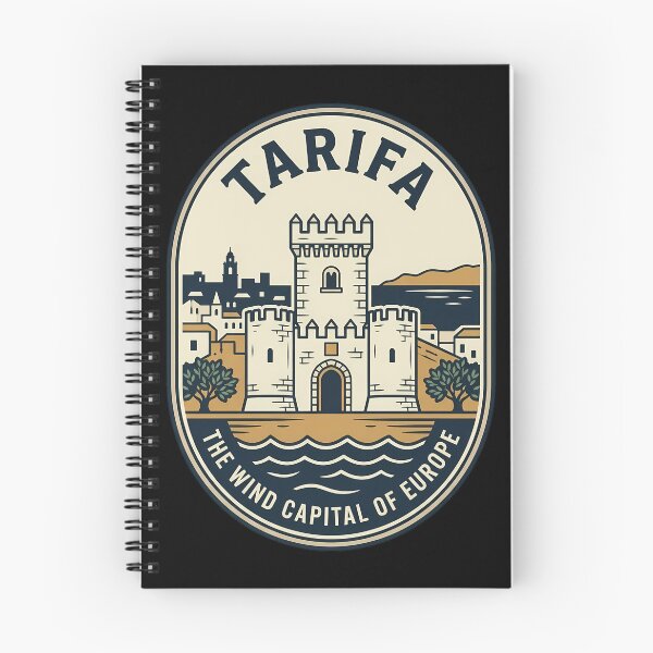 Item preview, Tarifa The Wind Capital Vintage Travel Emblem designed and sold by k3rstman1.