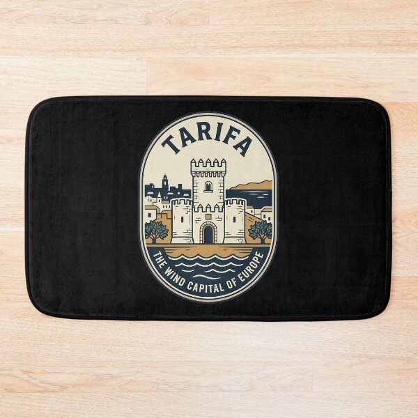 Item preview, Tarifa The Wind Capital Vintage Travel Emblem designed and sold by k3rstman1.