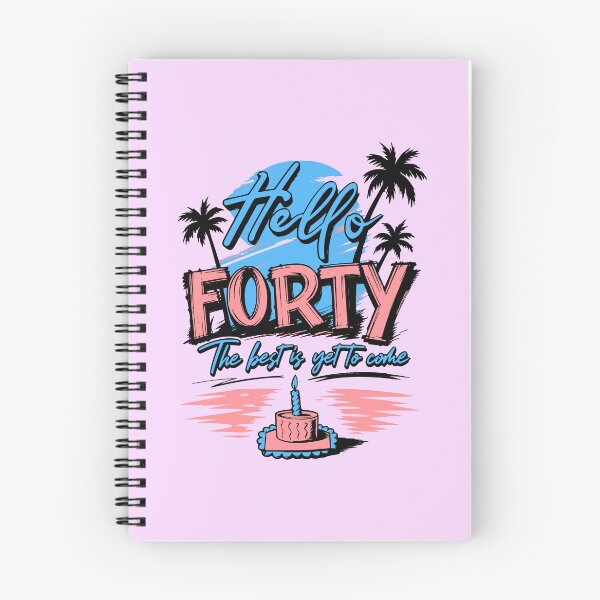 Item preview, Hello Forty Best Is Yet To Come Tropical Beach Girls Trip Birthday Graphic designed and sold by illeN-Art-World.