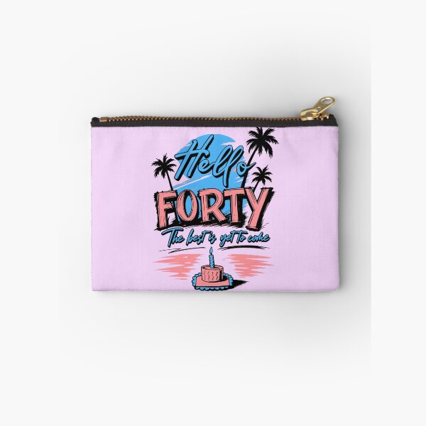 Item preview, Hello Forty Best Is Yet To Come Tropical Beach Girls Trip Birthday Graphic designed and sold by illeN-Art-World.