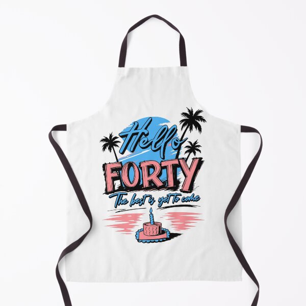 Item preview, Hello Forty Best Is Yet To Come Tropical Beach Girls Trip Birthday Graphic designed and sold by illeN-Art-World.