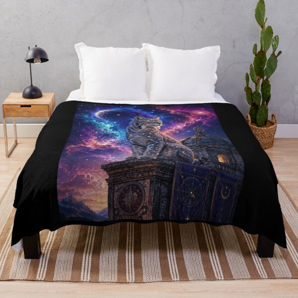 Item preview, Celestial Lynx Guardian of the Astral Observatory designed and sold by Sketchlegacy.