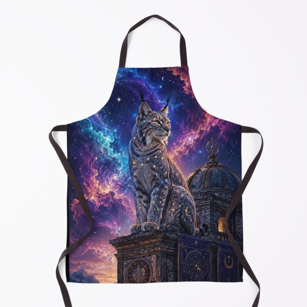 Item preview, Celestial Lynx Guardian of the Astral Observatory designed and sold by Sketchlegacy.