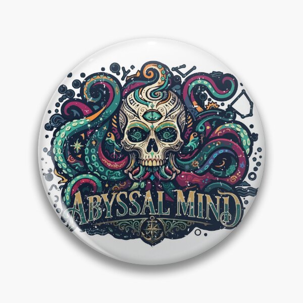 Item preview, Abyssal Mind Octopus Skull Monster Kraken designed and sold by crouchingpixel.