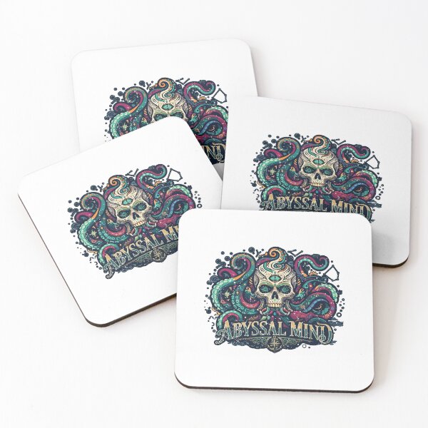 Item preview, Abyssal Mind Octopus Skull Monster Kraken designed and sold by crouchingpixel.