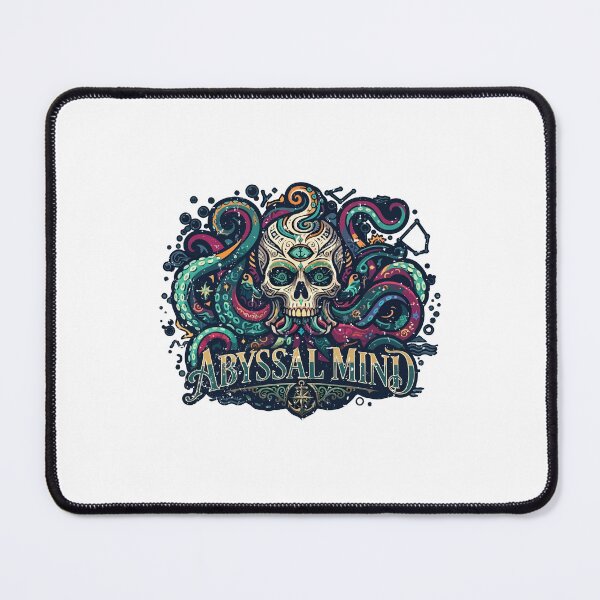Item preview, Abyssal Mind Octopus Skull Monster Kraken designed and sold by crouchingpixel.