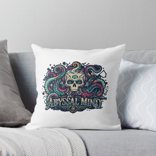 Item preview, Abyssal Mind Octopus Skull Monster Kraken designed and sold by crouchingpixel.