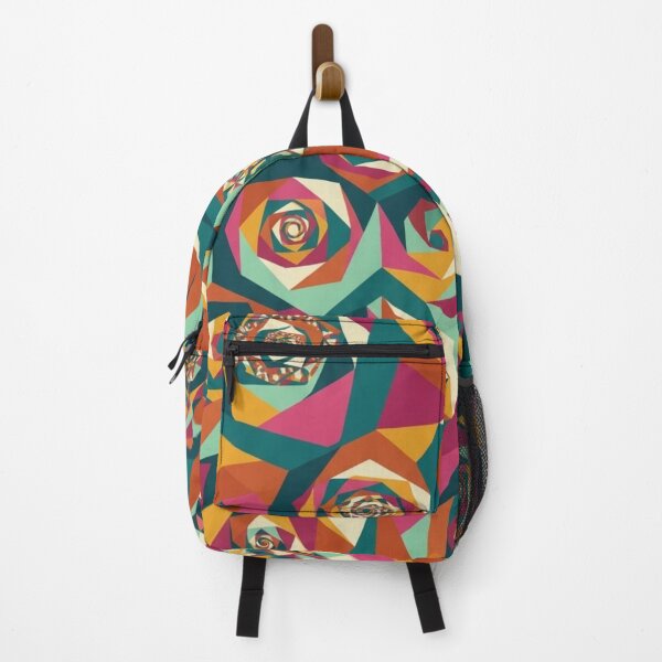 Item preview, Abstract Geometric Mosaic: Retro Spiral Pattern designed and sold by Dzblack.