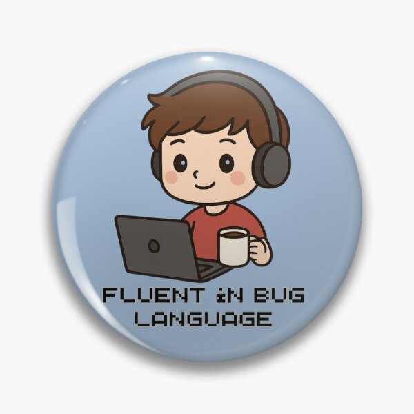 Item preview, Fluent in bug language  designed and sold by KawaiiHero.