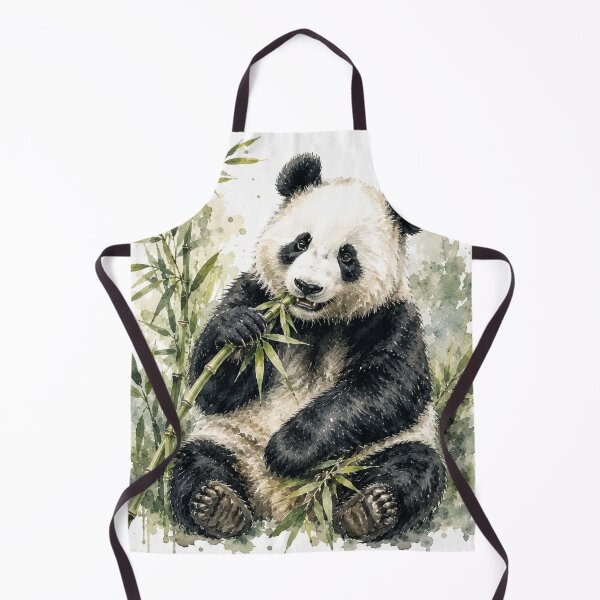 Item preview, Peaceful panda enjoying bamboo designed and sold by BlueBerry45.