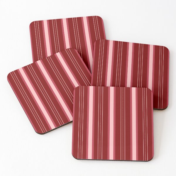 Item preview, Dark Red & Light Red Thick and Thin Stripes designed and sold by KSimpson838.
