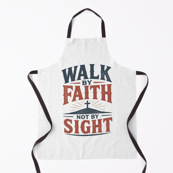 Item preview, Walk By Faith Not By Sight Christian T-Shirt designed and sold by Illustrated Faith.