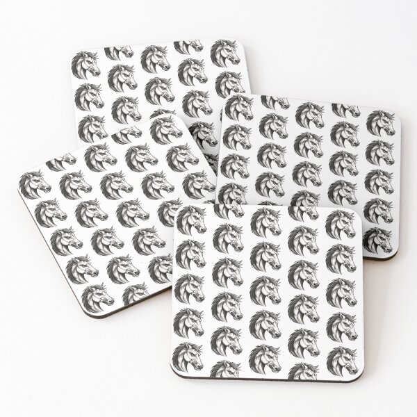 Item preview, Stallions Mustangs Colts -  Mascot Grey // School Spirit College Team Cheer designed and sold by Aubergine Designs.