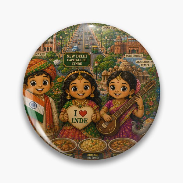 Item preview, India, New Delhi – Spirituality, Colors and Journey of the Soul designed and sold by Cifi64.