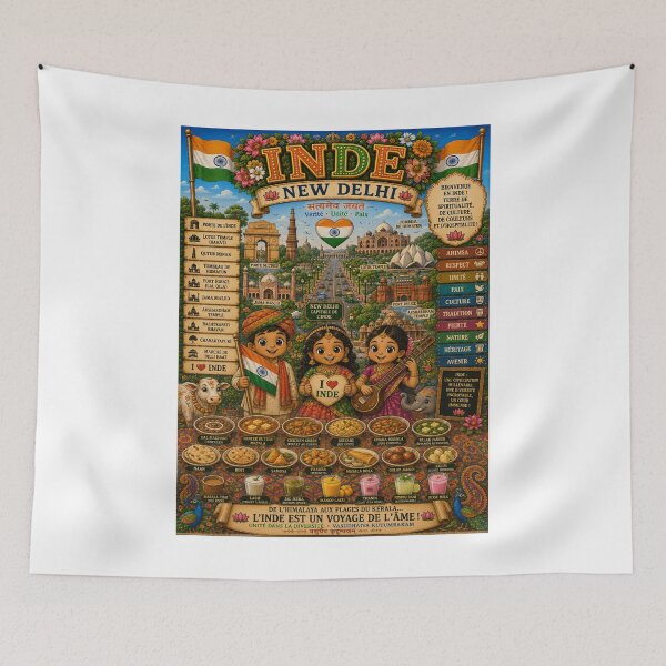 Item preview, India, New Delhi – Spirituality, Colors and Journey of the Soul designed and sold by Cifi64.