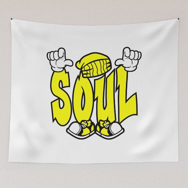 Item preview, Soul - PHILOSOPHY Cartoon Character Bold Retro designed and sold by NFTWords.