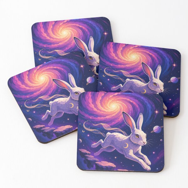 Item preview, Moonrunner Hare Across the Spiral Galaxy  designed and sold by Sketchlegacy.