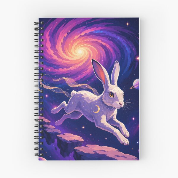 Item preview, Moonrunner Hare Across the Spiral Galaxy  designed and sold by Sketchlegacy.