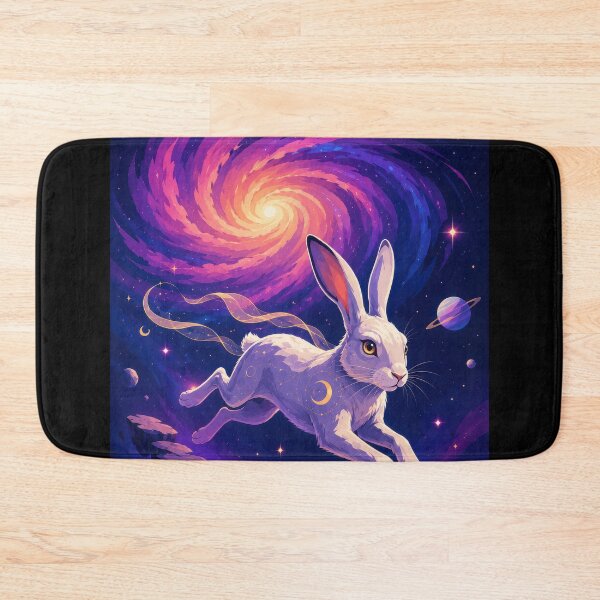 Item preview, Moonrunner Hare Across the Spiral Galaxy  designed and sold by Sketchlegacy.