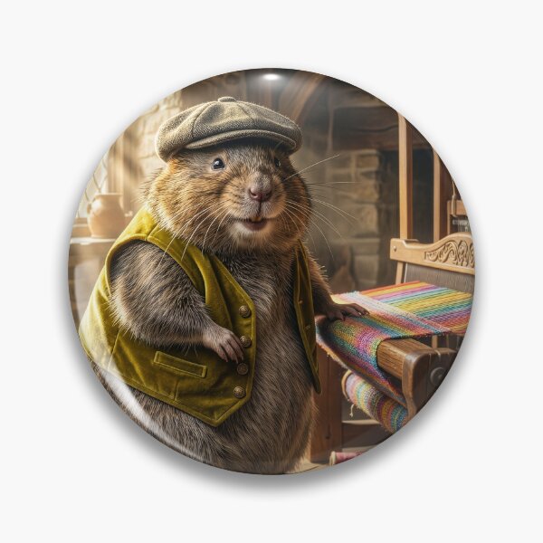 Item preview, Cute and Chubby Groundhog Weaver designed and sold by Tridentulus.