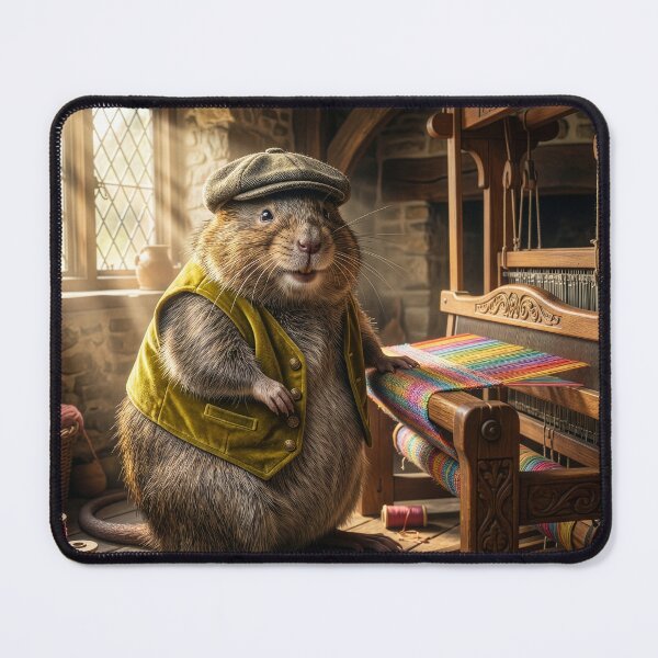 Item preview, Cute and Chubby Groundhog Weaver designed and sold by Tridentulus.