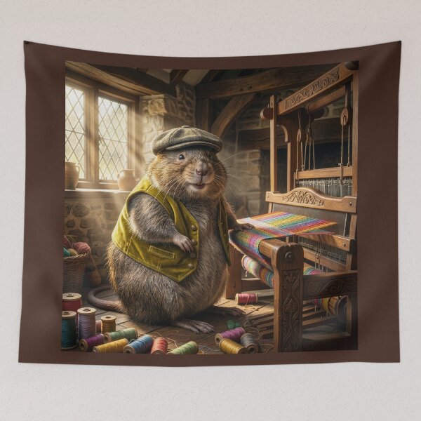 Item preview, Cute and Chubby Groundhog Weaver designed and sold by Tridentulus.
