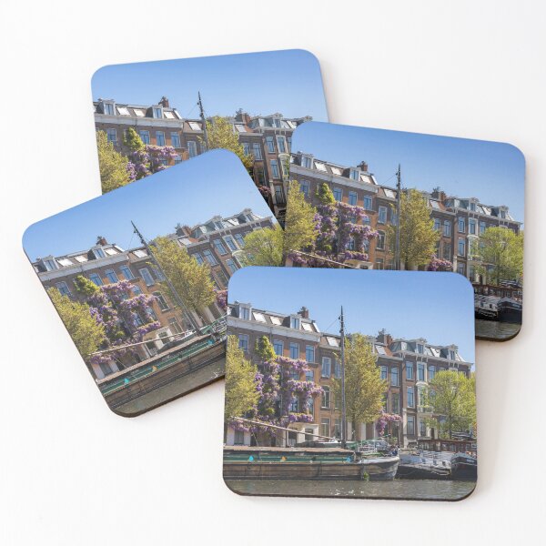 Item preview, Charming Canal Houses Along Amsterdam's Waterways designed and sold by jrtwynam.